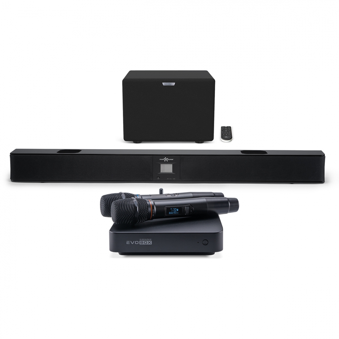 караоке-комплект EVOBOX Plus + EvoSound Bar (саундбар с караоке) в Абакане