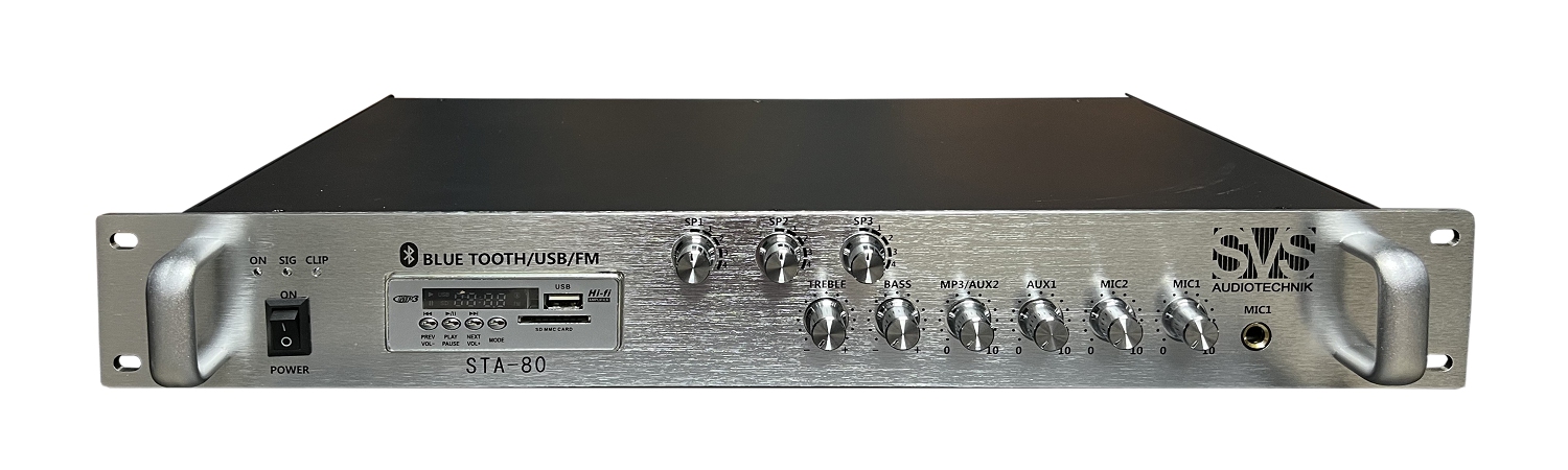 SVS Audiotechnik STA-80 Микшер-усилитель для систем Public Address в Абакане
