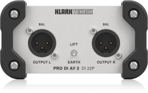 Klark Teknik DI 22P пассивный стерео директ-бокс в Абакане
