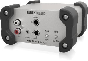 Klark Teknik DI 22P пассивный стерео директ-бокс в Абакане