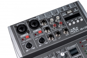 SVS Audiotechnik mixers AM-4 DSP Аналоговый микшерный пульт, 4-канала в Абакане